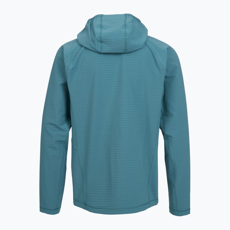 Herrenpullover Black Diamond Coefficient Storm Full Zip Hoody creek blue 2