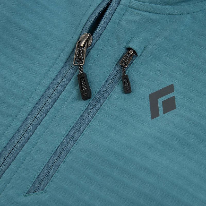 Herrenpullover Black Diamond Coefficient Storm Full Zip Hoody creek blue 3