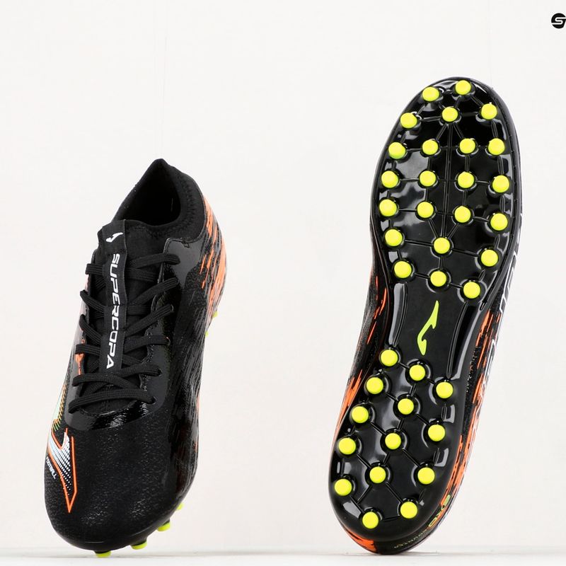 Joma Super Copa AG Herren Fußballschuhe schwarz/koralle 17