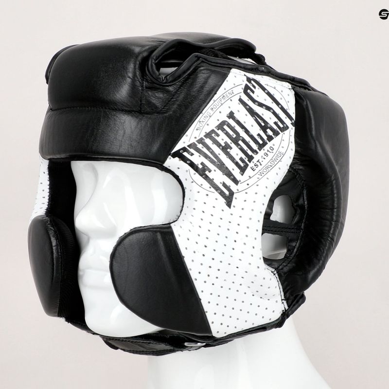 Herren Boxhelm EVERLAST Leder 1910 schwarz EV4820 7