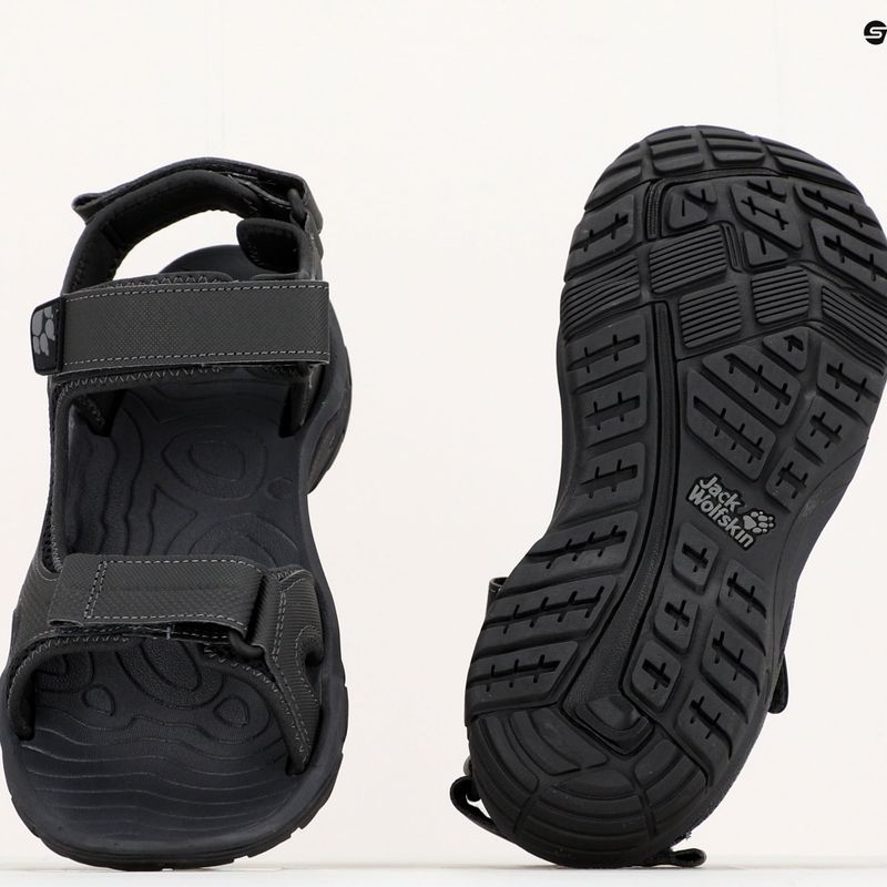 Jack Wolfskin Lakewood Cruise Herren Trekkingsandalen schwarz 4019011 18