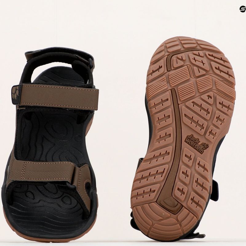 Jack Wolfskin Lakewood Cruise braun Herren Trekkingsandalen 4019011 17