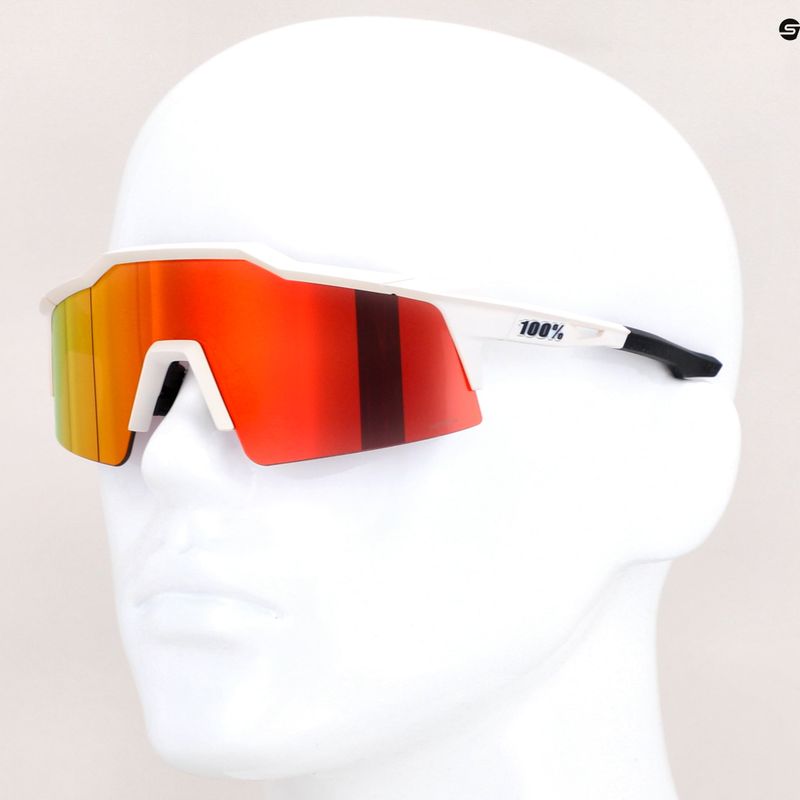 100% Speedcraft Sl Multilayer Mirror Lens weiß STO-61002-412-01 Fahrradbrille 9