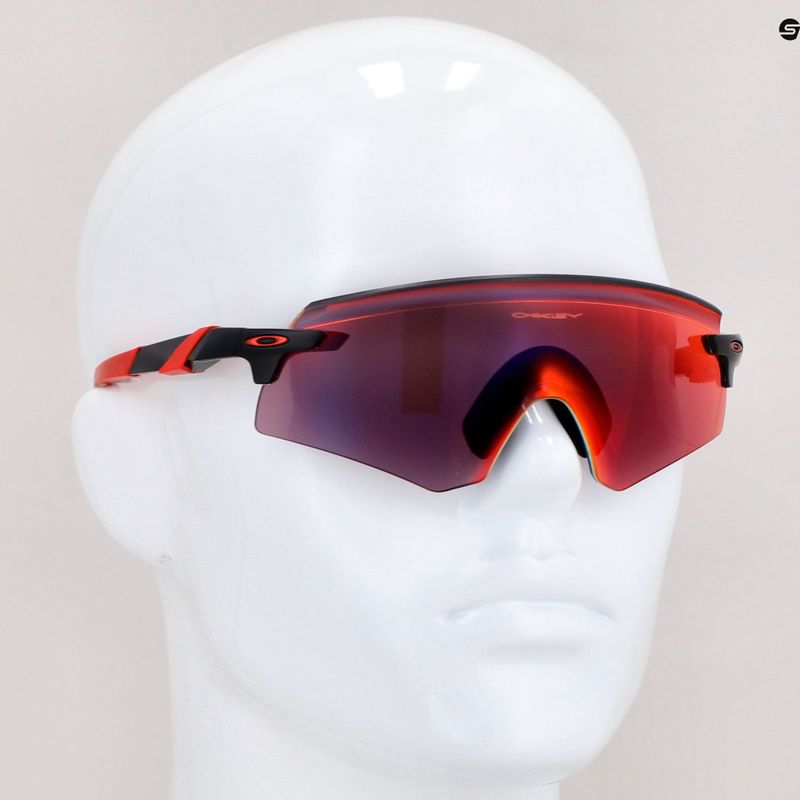 Oakley Encoder Radfahren Brille schwarz und lila 0OO9471 7