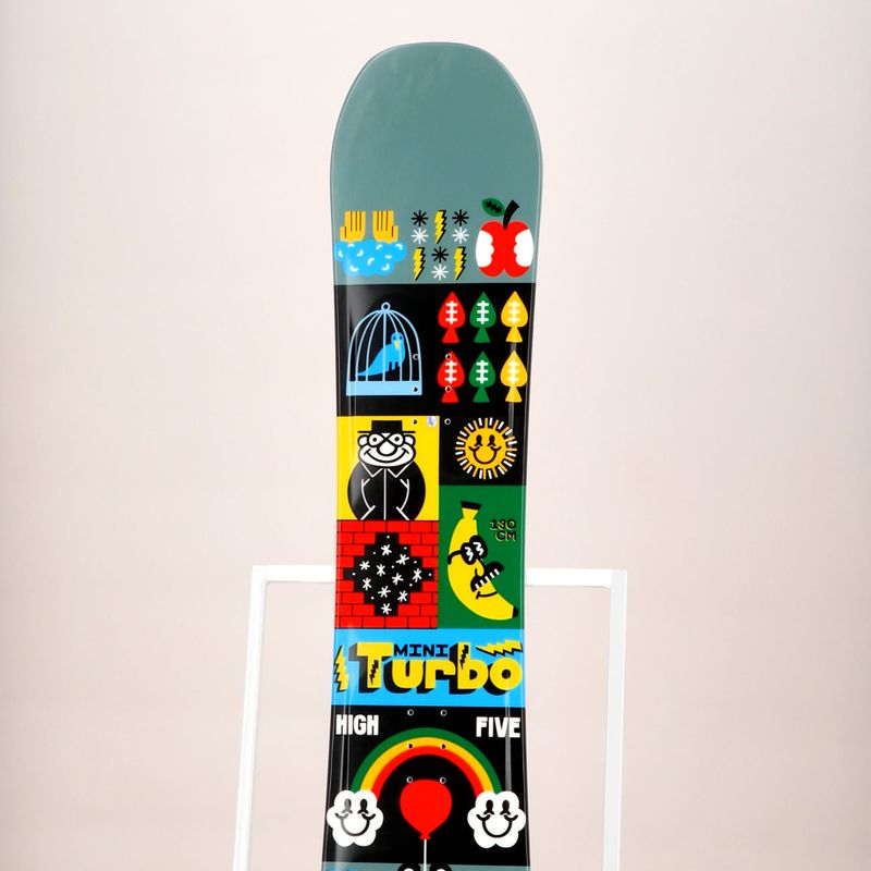 Kindersnowboard K2 Mini Turbo farbig 11F0048/11 7