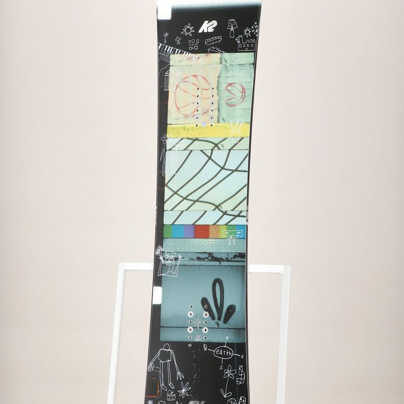 K2 Medium farbiges Snowboard 11G0003/11 8