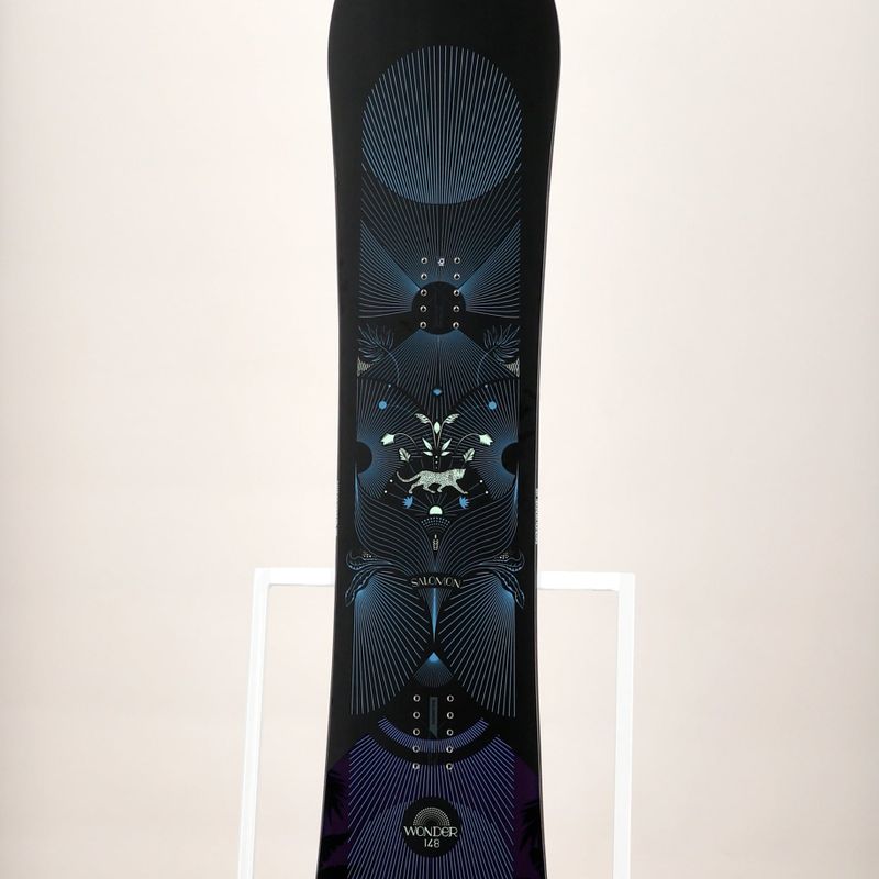 Snowboard Damen Salomon Wonder schwarz L47326 7
