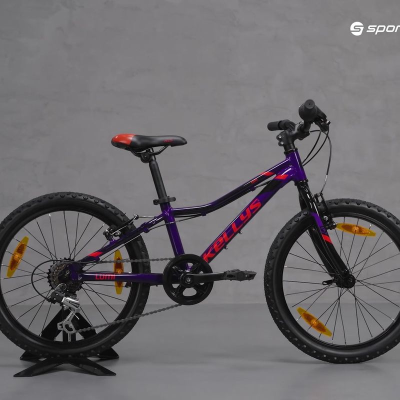 Kinderfahrrad Kellys Lumi 3 2" violett 7239 15