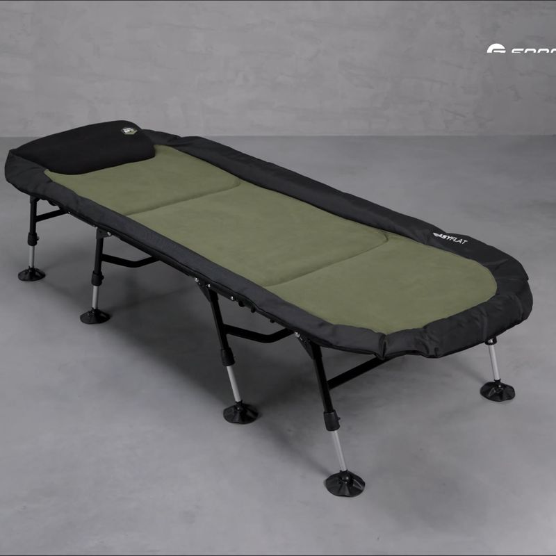 Delphin Karpfenbett EF8 EasyFlat grün 410095912 6