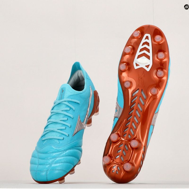 Mizuno Morelia Neo III Beta JP Fußballschuhe blau P1GA239025 11