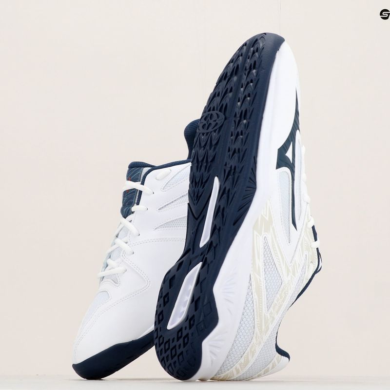 Herren Volleyball Schuhe Mizuno Thunder Blade 3 weiß V1GA217022 10