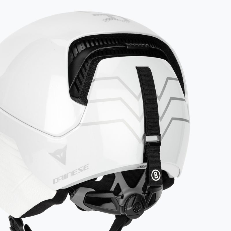 Skihelm BOGNER Cortina MIPS mono white metallic 8