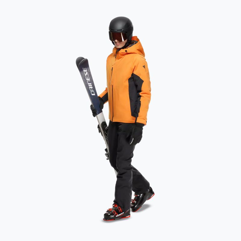 Herren-Skijacke Dainese Etra Aerosense Dry Core Ready oriole orange/stretch limo 2