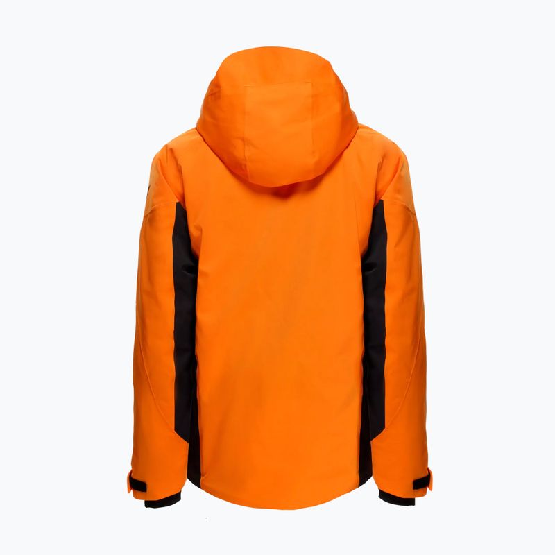 Herren-Skijacke Dainese Etra Aerosense Dry Core Ready oriole orange/stretch limo 10