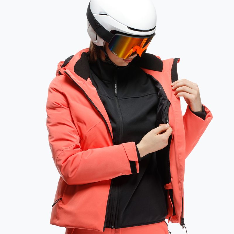 Damen-Skijacke Dainese Zives Aerosense Dry coral 7