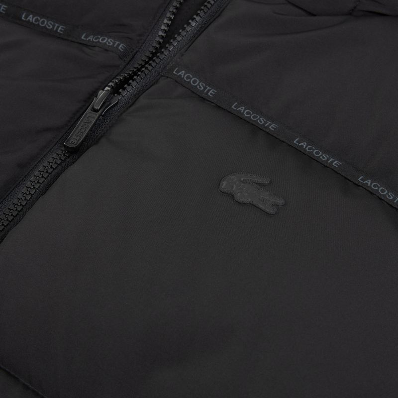 Winterjacke Lacoste BH2608 Hooded black 3