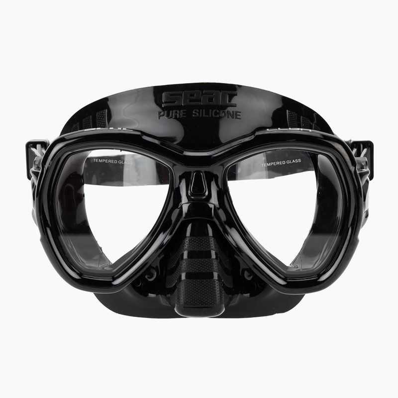 Tauchmaske SEAC Elba black 2