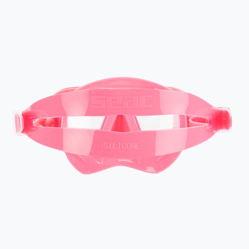 Tauchermaske Taucherbrille Kinder SEAC Bella pink 5