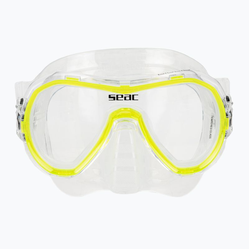 Tauchmaske SEAC Giglio yellow 2