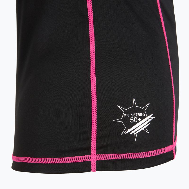 Damen-Schwimm-Shirt SEAC T-Sun schwarz 4