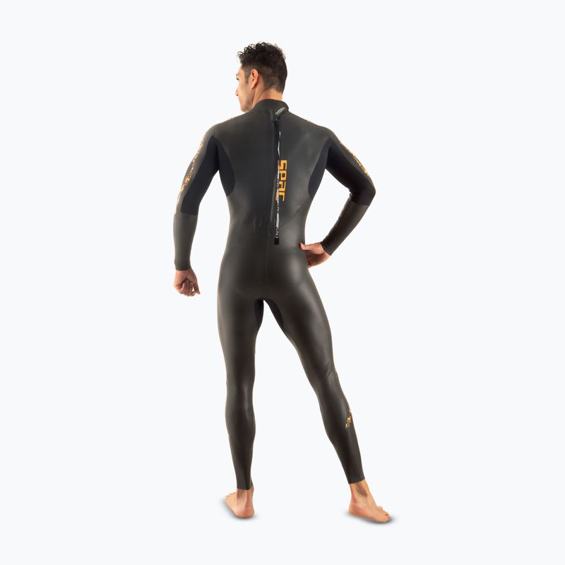 Herren SEAC Energy 2.0 mm schwarz/gelb Swim Foam 2