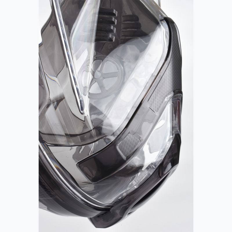 Vollgesichtsmaske zum Schnorcheln SEAC Magica grey clear/green lime 4