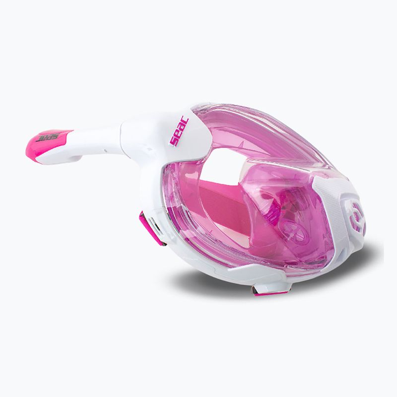 Vollgesichtsmaske für Kinder SEAC Magica White/Pink 3