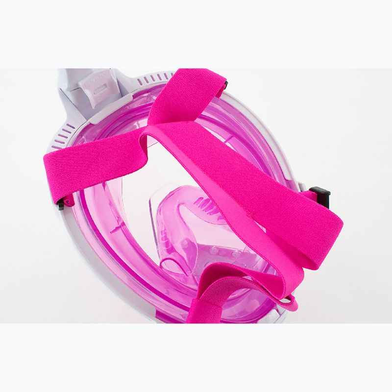 Vollgesichtsmaske für Kinder SEAC Magica White/Pink 5