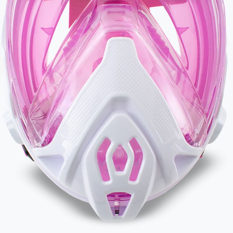 Vollgesichtsmaske für Kinder SEAC Magica White/Pink 6