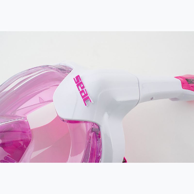 Vollgesichtsmaske für Kinder SEAC Magica White/Pink 8