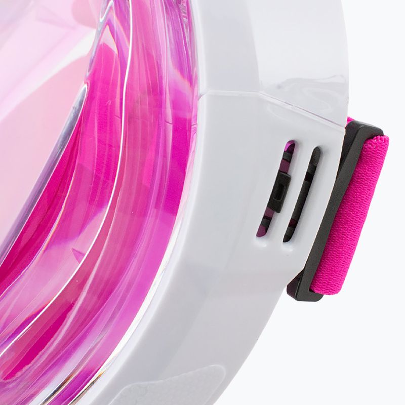 Vollgesichtsmaske für Kinder SEAC Magica White/Pink 10