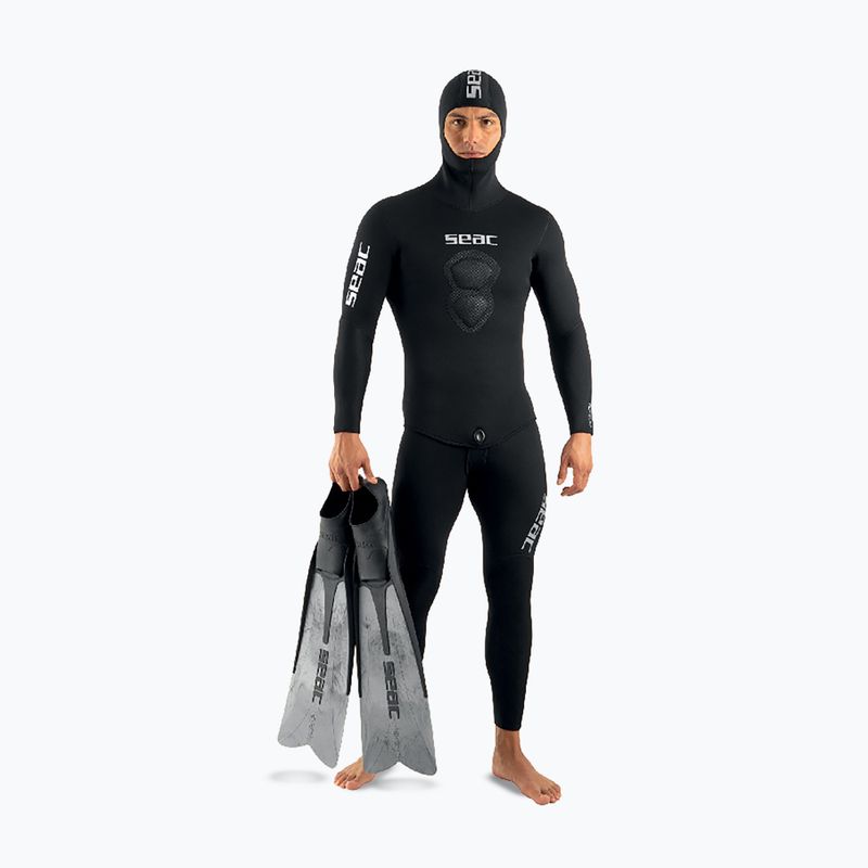 Neoprenanzug Herren SEAC Royal 7 mm Long John+Jacket black 2
