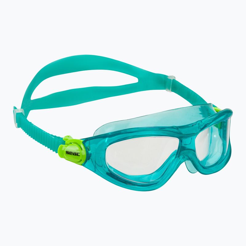 Schwimmmaske Taucherbrille Kinder SEAC Matt torqoise