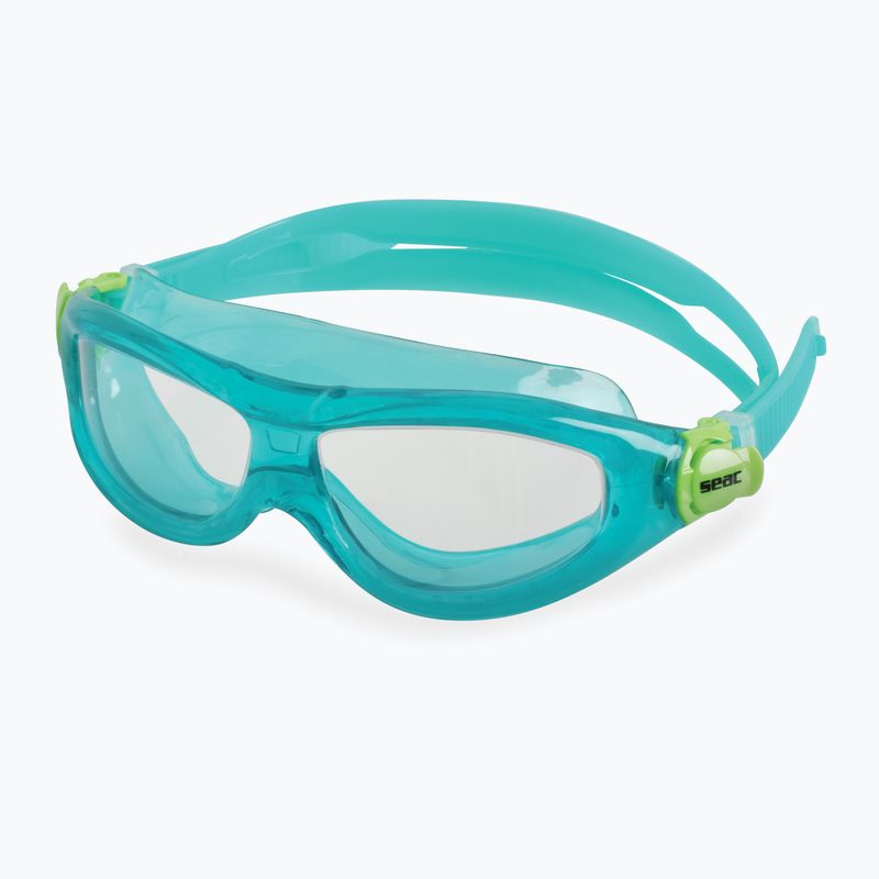 Schwimmmaske Taucherbrille Kinder SEAC Matt torqoise 2