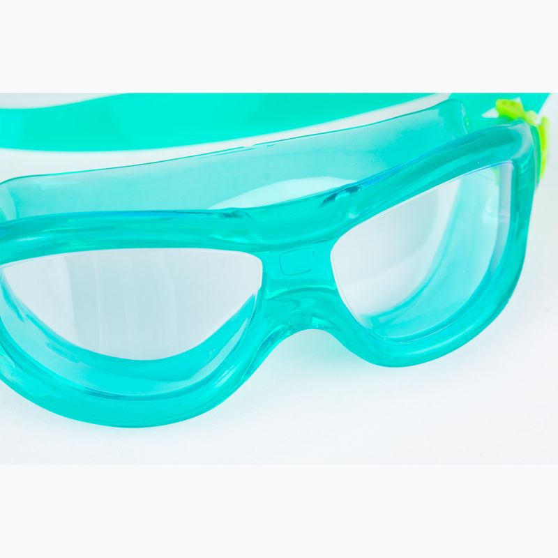 Schwimmmaske Taucherbrille Kinder SEAC Matt torqoise 3