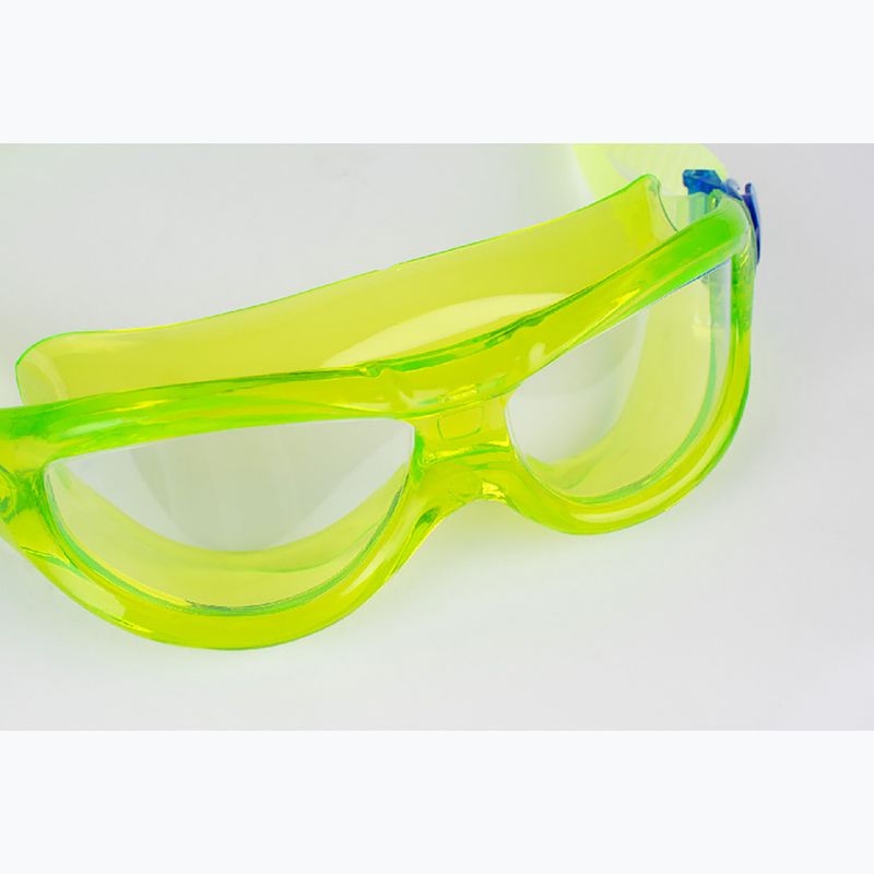 Kinderschwimmmaske SEAC Matt matt lime/clear 2