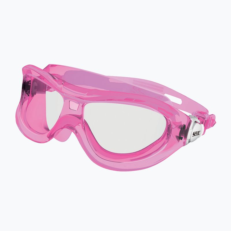 Schwimmmaske Taucherbrille Kinder SEAC Matt pink 3