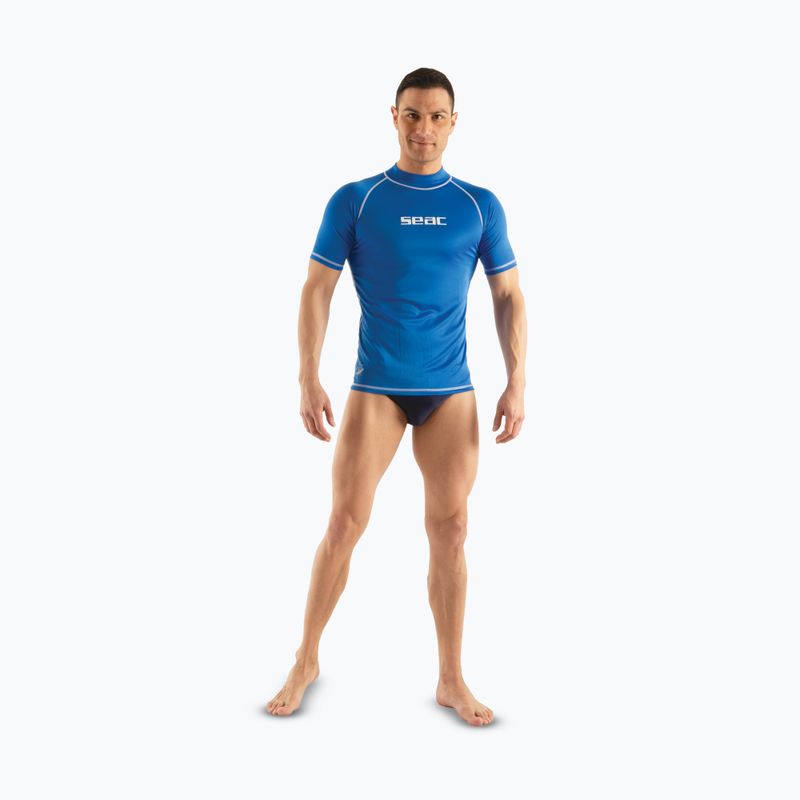 Herren-Schwimm-Shirt SEAC T-Sun blau 2