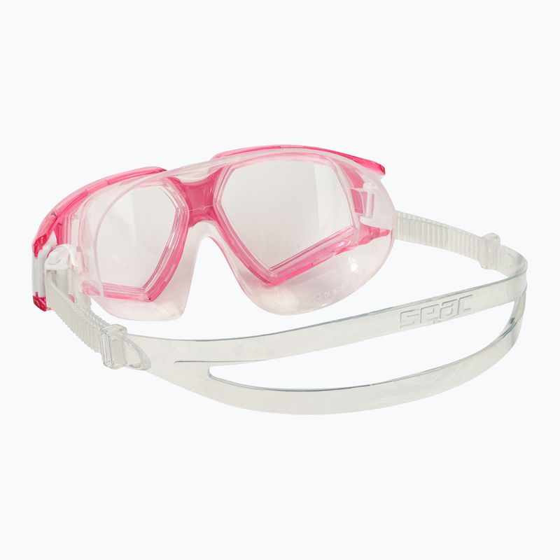 Schwimmmaske Taucherbrille SEAC Sonic pink 5