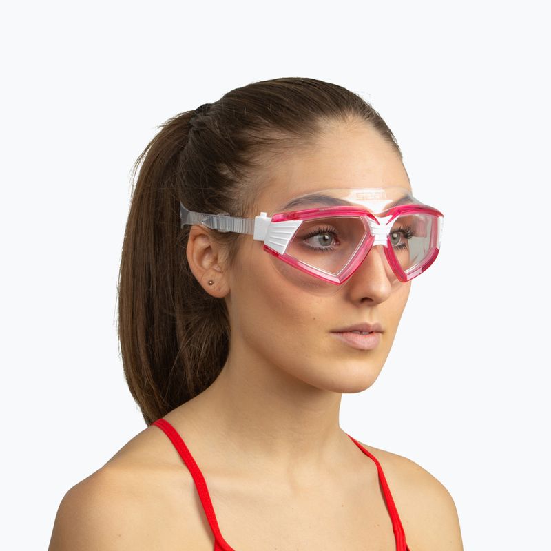 Schwimmmaske Taucherbrille SEAC Sonic pink 9