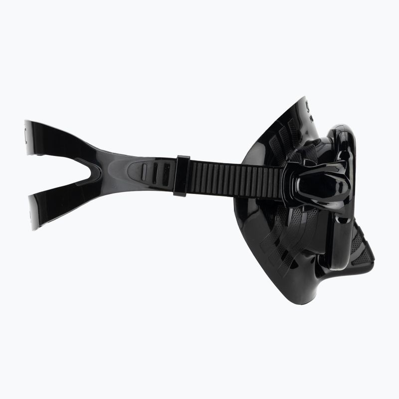 Schnorchelset SEAC Elba black 3