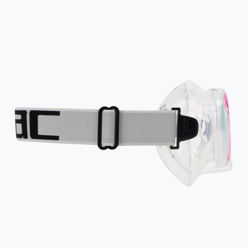 Kinder-Schnorchelmaske Seac Viva pink 3