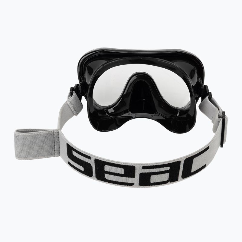 Schnorchelmaske Seac Natua black 4