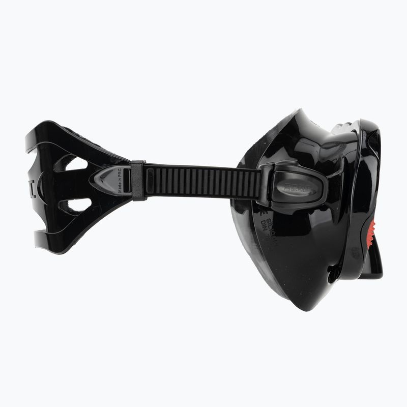 Schnorchelmaske Seac Boss black/red 3