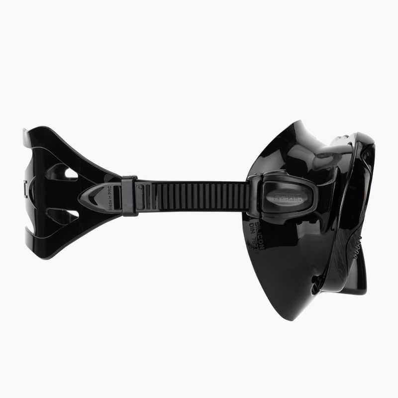 Schnorchelmaske Seac Boss black/silver 3