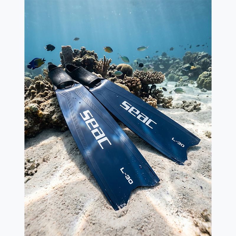 Schnorchelflossen SEAC L-30 blue 5