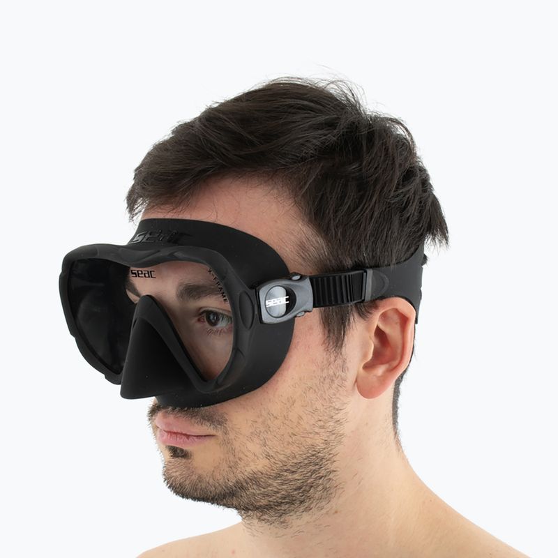 Tauchmaske SEAC X-Frame black 8