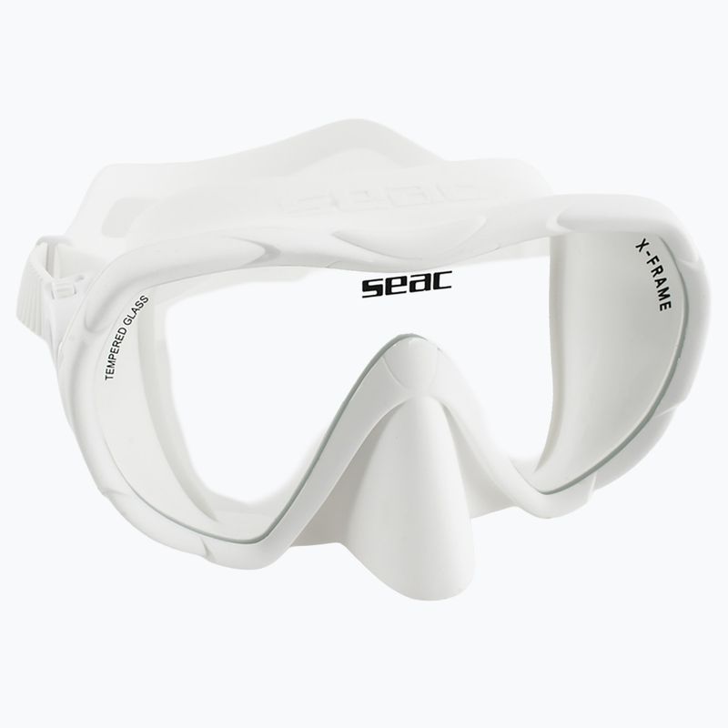 Tauchmaske SEAC X-Frame white 3