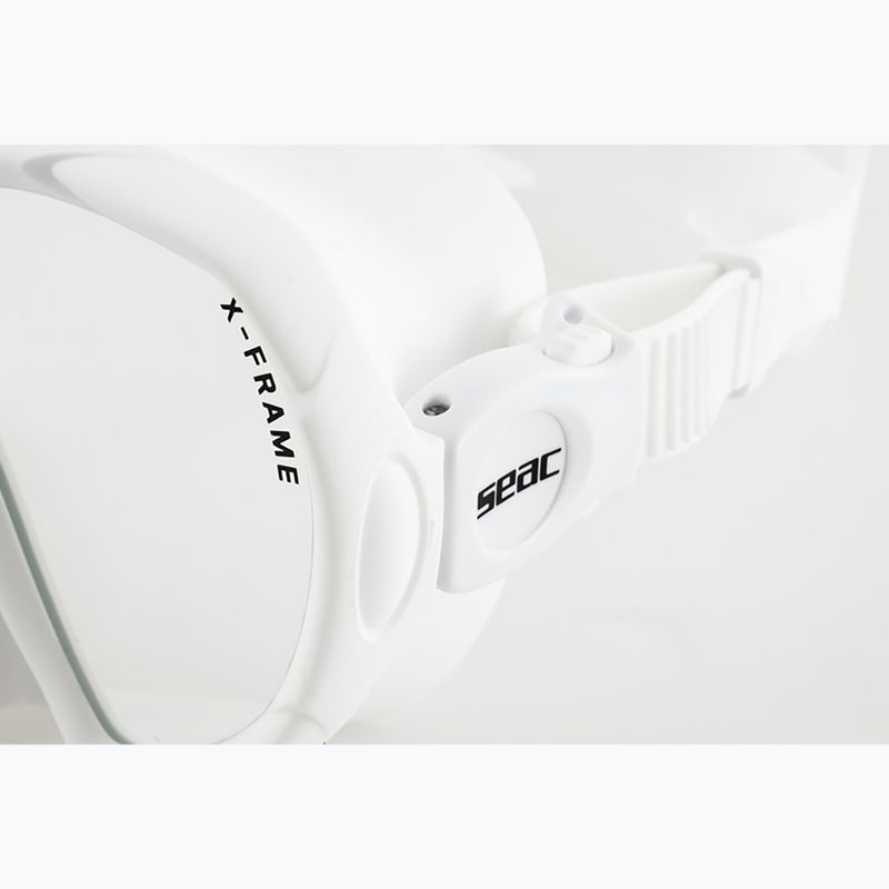 Tauchmaske SEAC X-Frame white 6