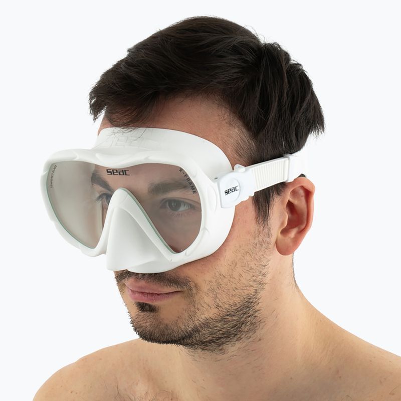 Tauchmaske SEAC X-Frame white 10